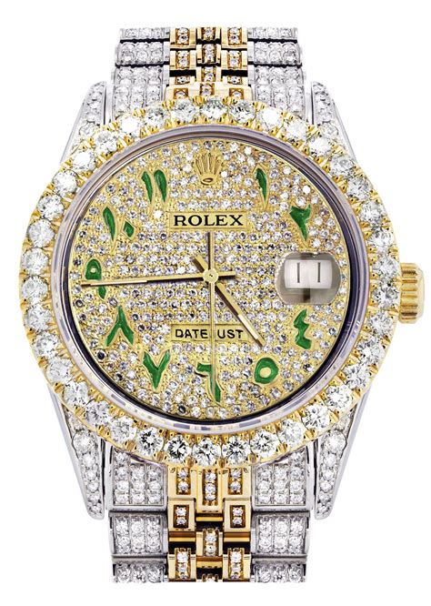 rolex diamond green|diamond Rolex 36mm price.